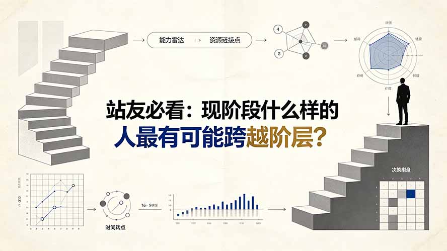 付费文章：站友必看：现阶段什么样的人最有可能跨越阶层?-福创网
