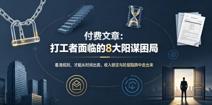 付费文章：打工者面临的8大阳谋困局-福创网
