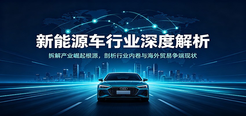 新能源车行业深度解析：拆解产业崛起根源，剖析行业内卷与海外贸易争端现状 - 福创网