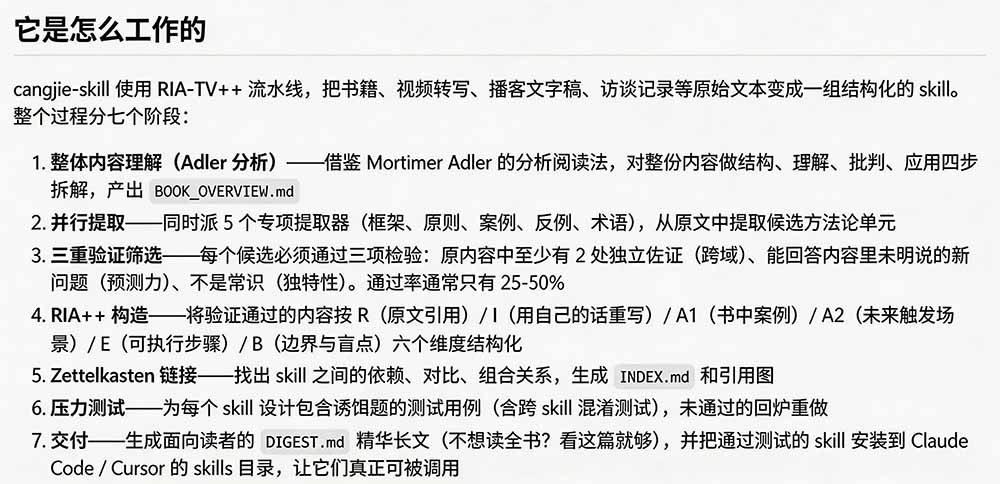 GitHub爆红项目,把一切内容蒸馏成skill