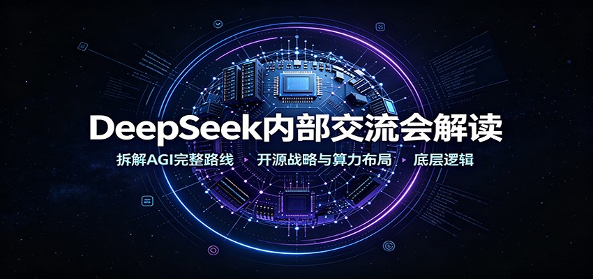 DeepSeek内部交流会解读：拆解AGI完整路线，开源战略与算力布局底层逻辑 - 福创网