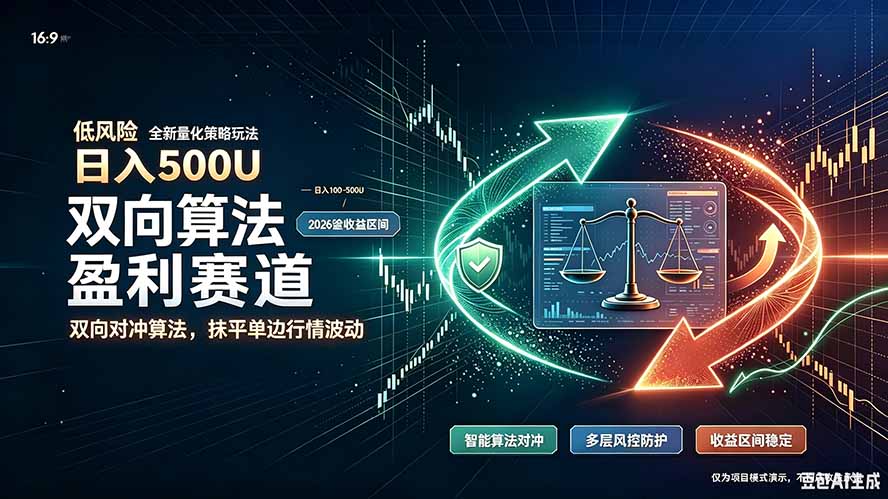 算法对冲/EA量化，日入500刀，躺着赚钱！你把它当做“自动提款机”，它把你就爆了 - 福创网