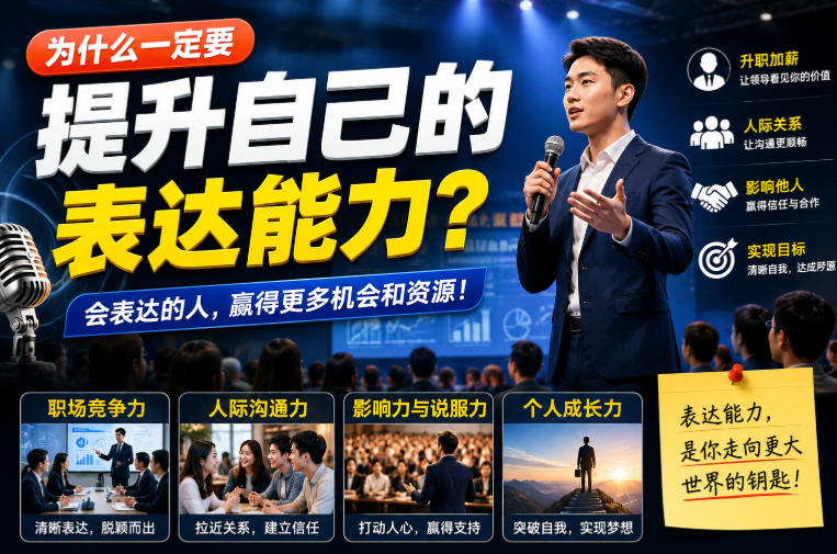 付费文章：为什么一定要提升自己的表达能力？会表达的人，赢得更多机会和资源！ - 福创网