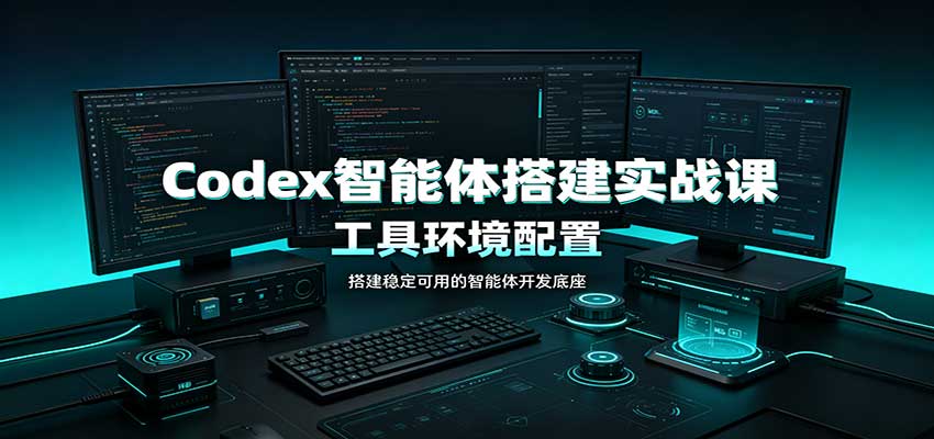 Codex智能体搭建实战课：工具环境配置，自定义技能开发，多业务自动化教学 - 福创网