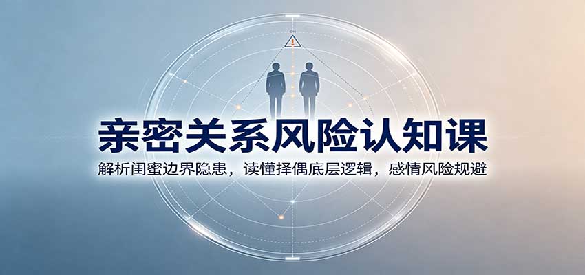 亲密关系风险认知课：解析闺蜜边界隐患，读懂择偶底层逻辑，感情风险规避 - 福创网