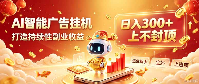 告别手动干活！AI自动化，解锁线上被动收益 - 福创网
