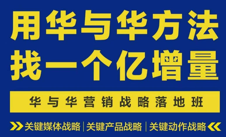 营销战略落地班2026年6月线下课，关键媒体战略|关键产品战略|关键动作战略 - 福创网
