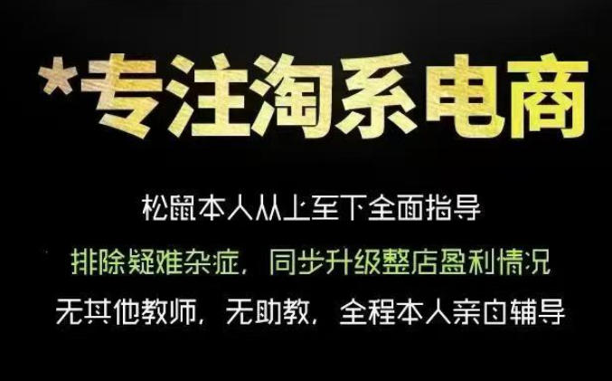 松鼠会电商VIP课程，从基础布局到高阶优化，助你掌握淘宝运营逻辑，提升店铺流量与转化(更新0910) - 福创网