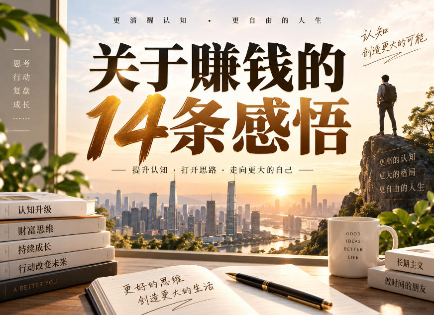 付费文章：关于賺钱的14条感悟 - 福创网