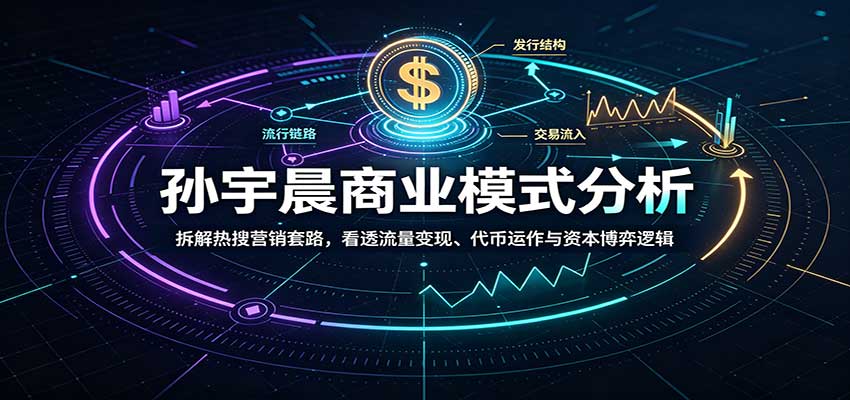 孙宇晨商业模式分析：拆解热搜营销套路，看透流量变现、代币运作与资本博弈逻辑 - 福创网