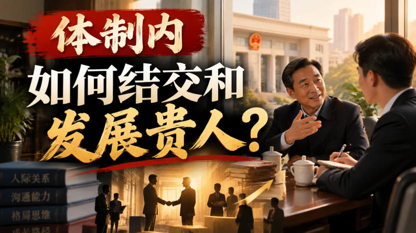 某公众号付费文章：体制内，如何结交和发展贵人? - 福创网
